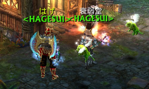 はげvs衰弱堂